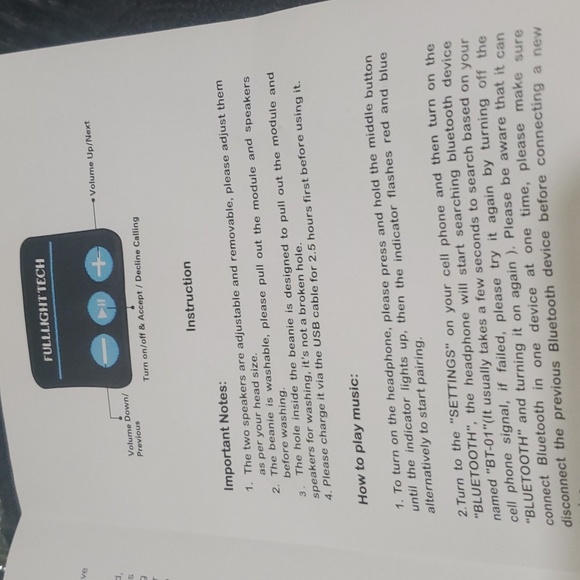 Fulllight Tech Bluetooth Beanie - Picture 3 of 8